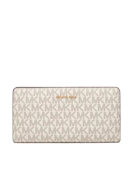 Velká peněženka MICHAEL Michael Kors béžová