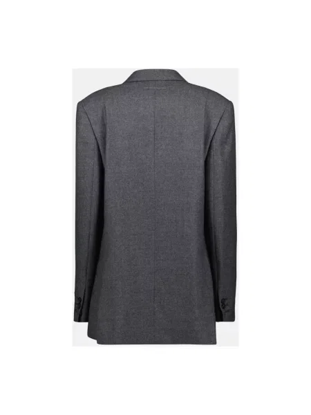 Marynarka Mm6 Maison Margiela wełniana szara