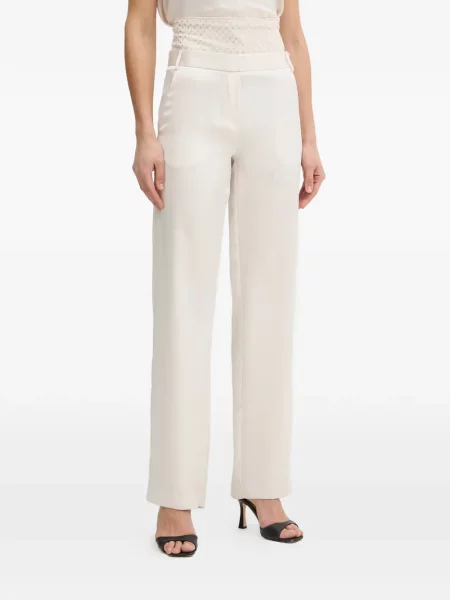 Pantaloni Simona Corsellini din satin