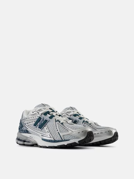Повседневные кроссовки New Balance с сеткой в сеточку серые