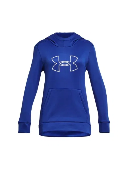Bluza z kapturem Under Armour polarowa niebieska