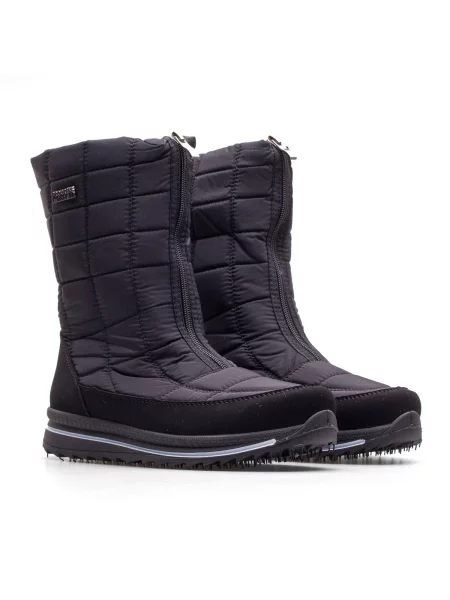 Buty zimowe wysokie śniegowce PROGRESS ocieplane czarne