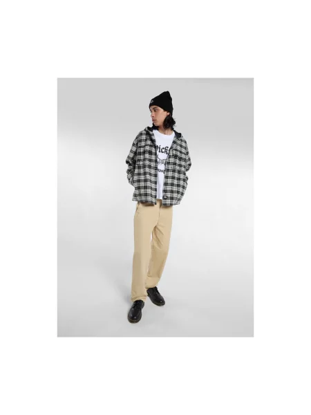 Cămașă Dickies cu glugă de flanelă negru