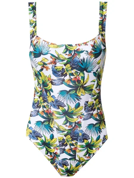 Costum de baie Amir Slama cu imagine alb