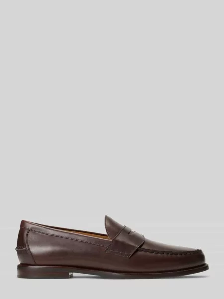 Loafersy z naturalnej skóry Polo Ralph Lauren
