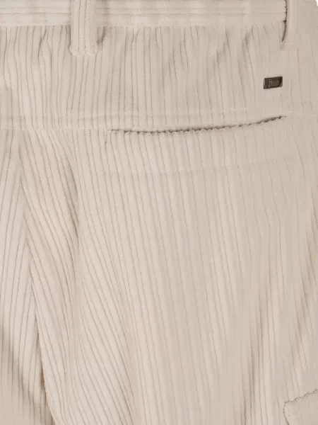 Pantaloni cargo Herno de catifea cord alb