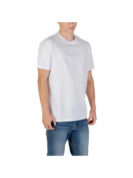 Tricou Eax alb