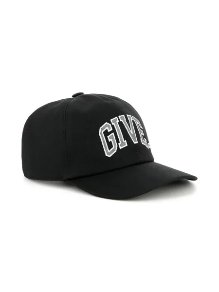 Czapka z daszkiem dziecięca Givenchy czarna