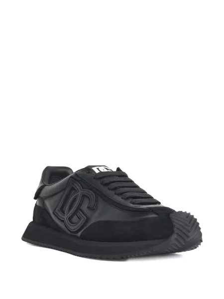 Sneakers Dolce & Gabbana σουέντ μαύρο