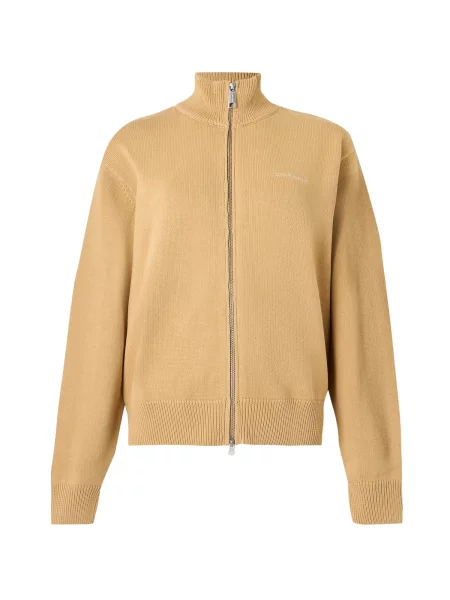 Carhartt WIP Geacă tricotată Kori mokka maro