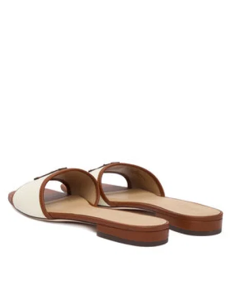 Natikače LAUREN RALPH LAUREN Écru
