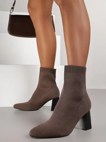 Botine Adanelle maro