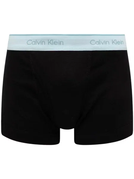 Calvin Klein Underwear Boxerky nebesky modrá / smaragdová / pastelovo ružová biela čierna