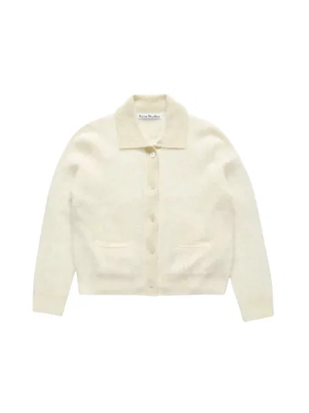 Kardigan Acne Studios biały