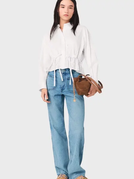 Джинси Maje блакитні