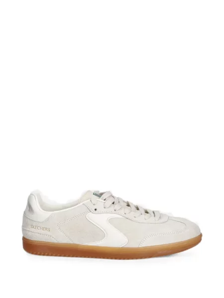 Sneakerși Skechers din piele de căprioară