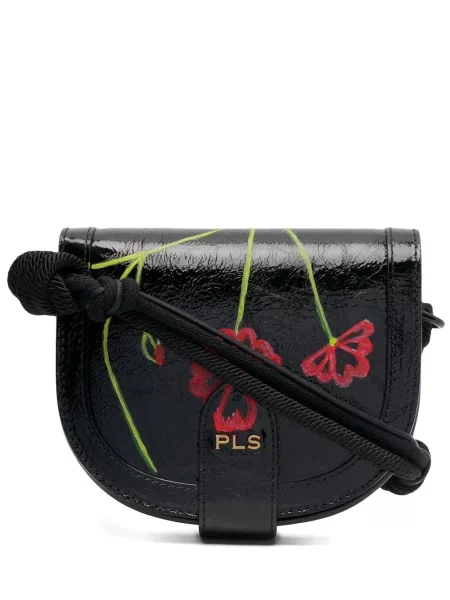 Geantă de mână Philosophy Di Lorenzo Serafini cu model floral cu imagine negru