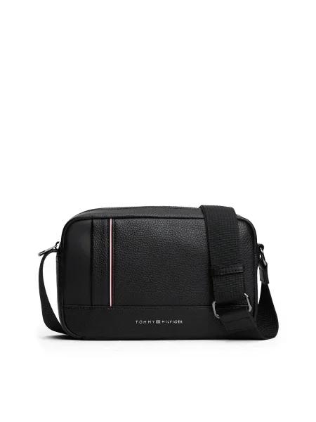 Tommy Hilfiger Geantă crossover Th Central Ew Reporter negru