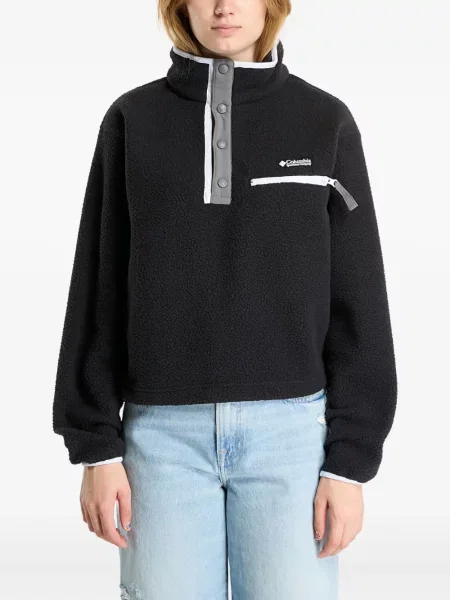 Pocnitură top Columbia din fleece negru