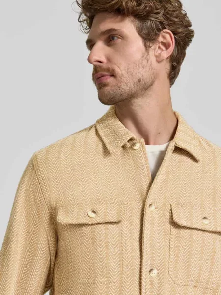 Kurtka koszulowa o kroju relaxed fit z na piersi Scotch & Soda