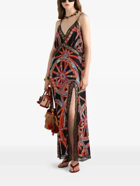 Rochie Dolce & Gabbana cu imagine negru