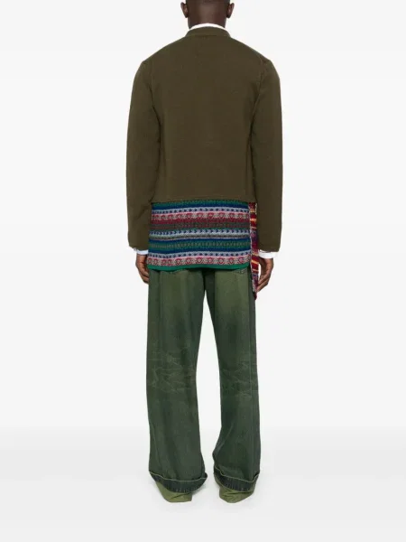 Cardigan Comme Des Garcons Homme Plus verde