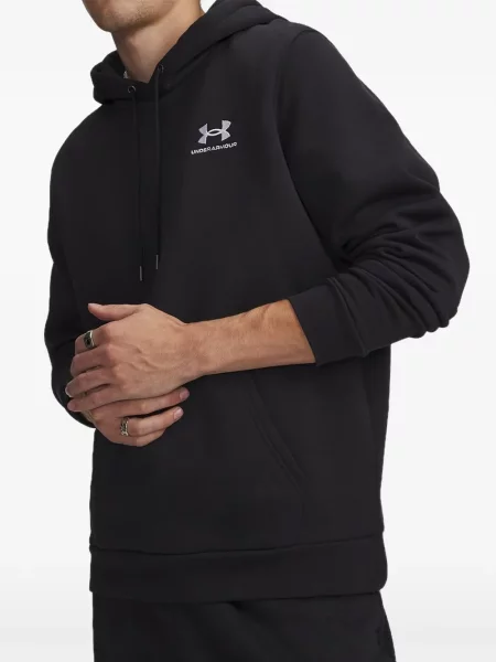 Fleecová mikina s kapucí Under Armour černá
