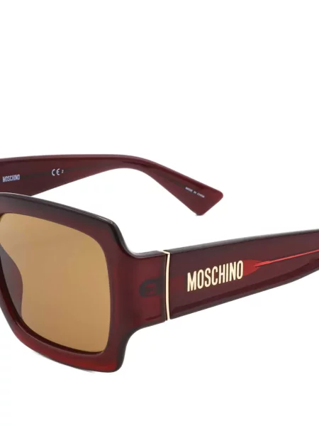Ochelari de soare Moschino Eyewear cu imagine roșu
