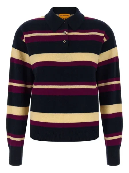 Polo Guest In Residence cu dungi negru