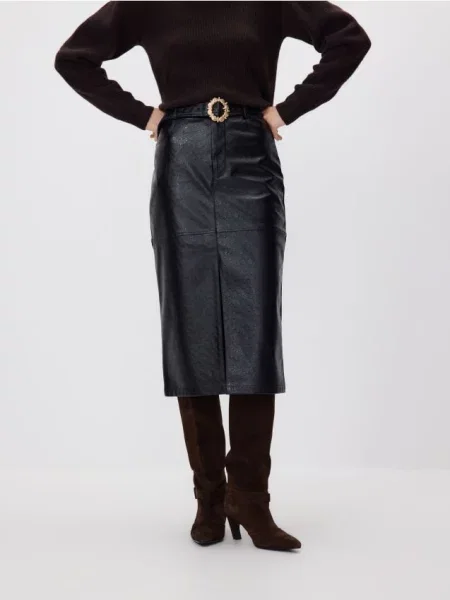 Юбка Reserved из тюля черная