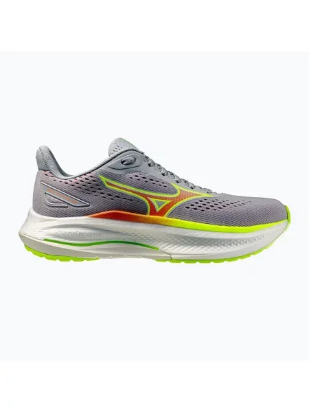 Încălțăminte de alergare pentru femei Mizuno Wave Inspire 22 cloudscape/desert flower/lime pulp
