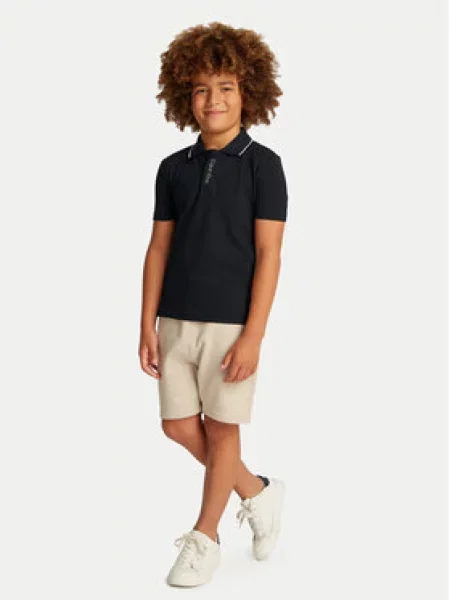 Polokošile Calvin Klein Jeans černé