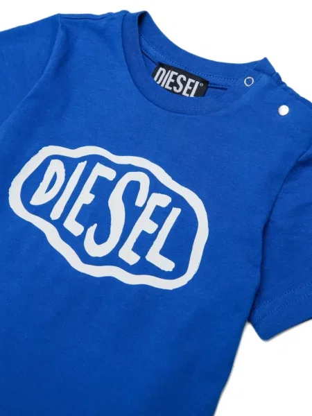 Koszulka dziecięca Diesel niebieska