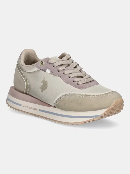 Маратонки U.S. Polo Assn. бежово