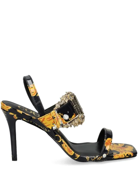 Sandale Versace Jeans Couture cu cataramă negru
