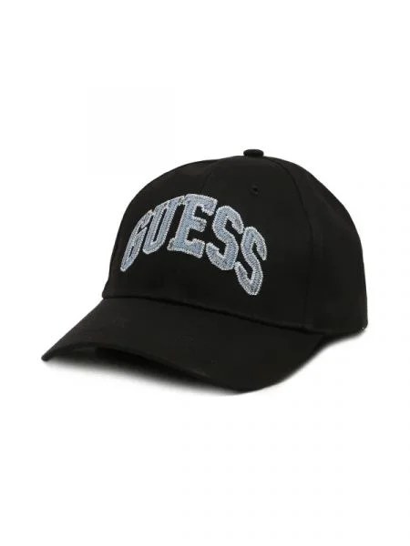 GUESS Baseball sapka LOGO PATCH fekete
