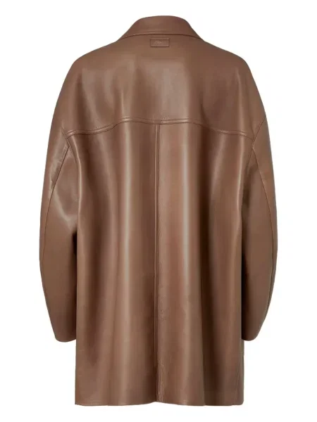 Παλτό Fendi καφέ