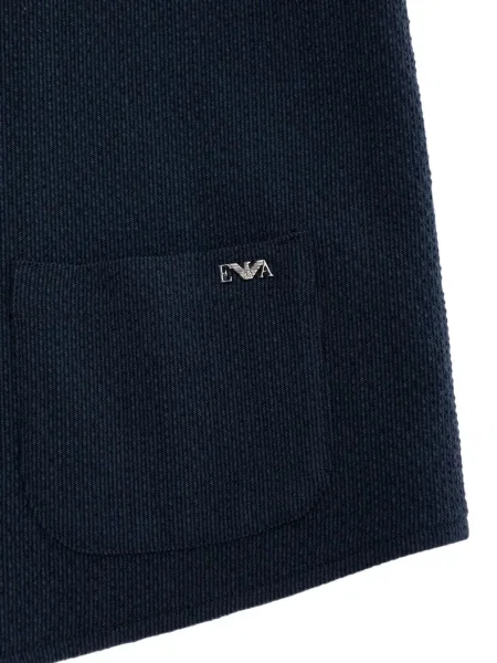 Kamizelka dziecięca Emporio Armani niebieska