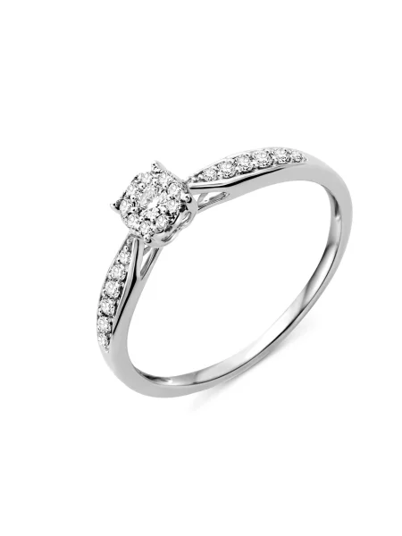 DIAMANT LETERNEL Inele argintiu