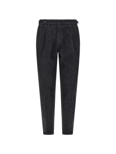 Pantaloni Briglia 1949 conici albastru