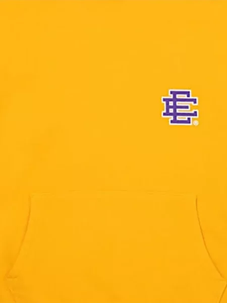 Μακρύς hoodie Eric Emanuel κίτρινο