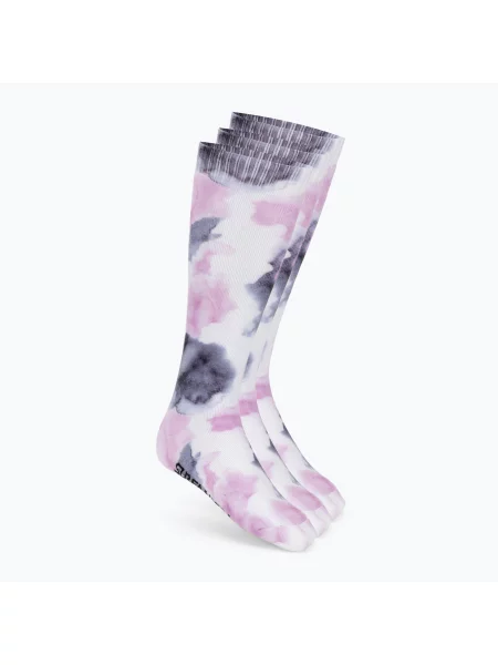 Șosete de schi pentru femei Surfanic Pro Tech Watercolour Sock pink purple violet