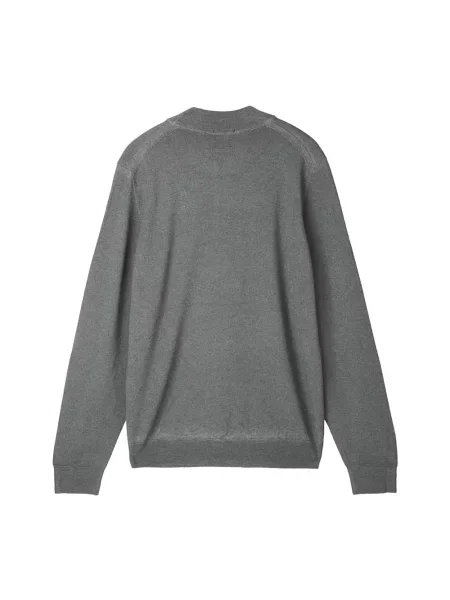 Sweter Drumohr szary