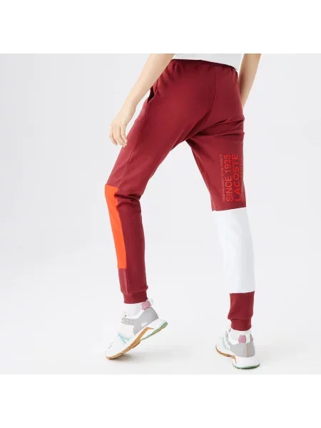 Спортивные штаны Lacoste красные