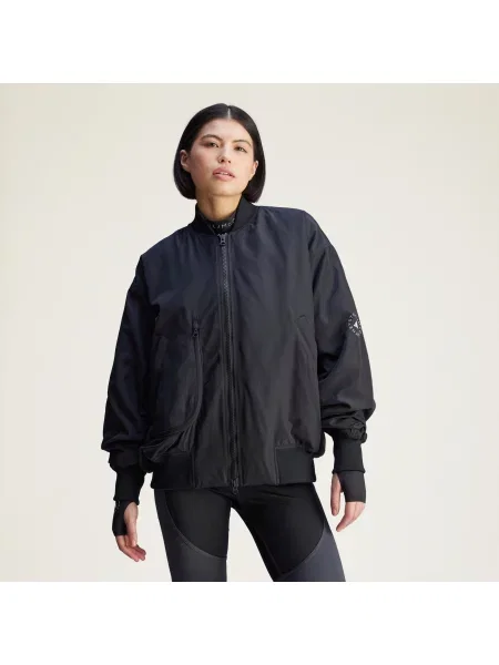 Adidas by Stella McCartney Geacă bomber True Nature Oversize negru