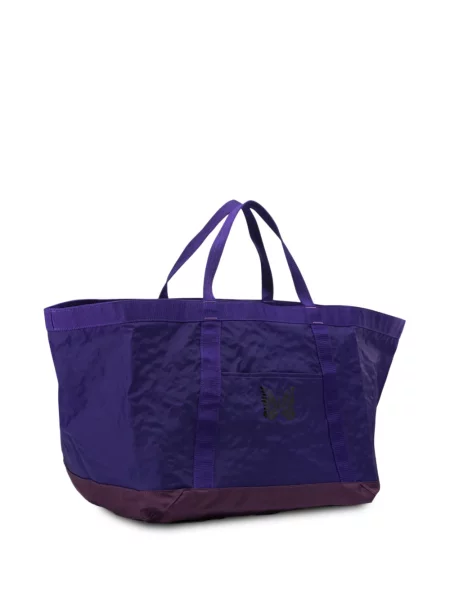 Taška Needles s potiskem fialová