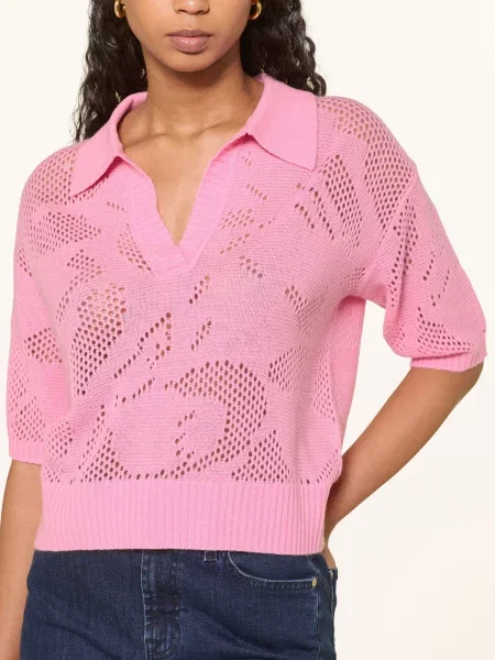 Herzens Sweter Z Kaszmiru rosa różowy