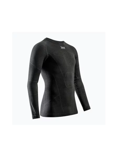 Термоактивна сорочка з довгим рукавом X-Bionic Symbio Merino Shirt opal black чорна