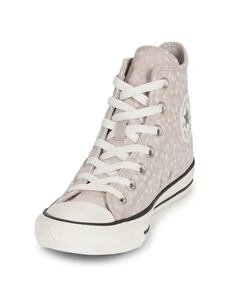 Členkové topánky Converse sivá