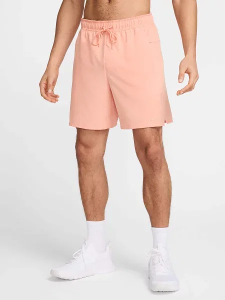 Спортивні шорти NIKE DRI-FIT UNLINED VERSATILE персик поліестер/спандекс